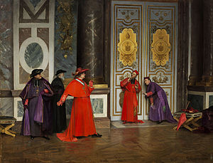 Magda Lena 300px-Henri Adolphe Laissement Kardinäle im Vorzimmer 1895.jpg